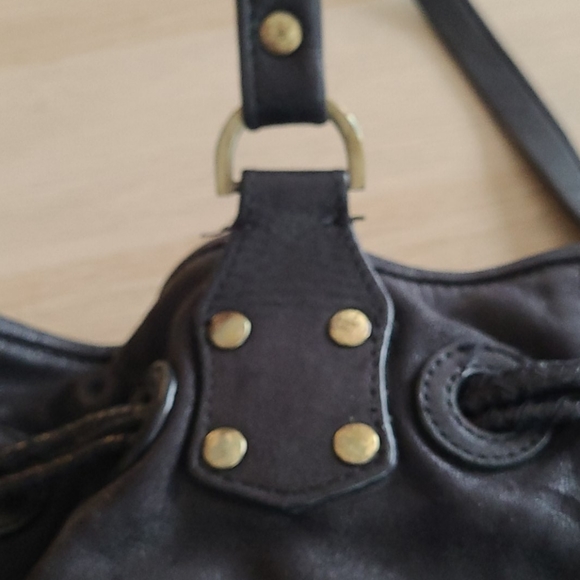 SABINA New York drawstring satchel leather bag - Picture 11 of 13